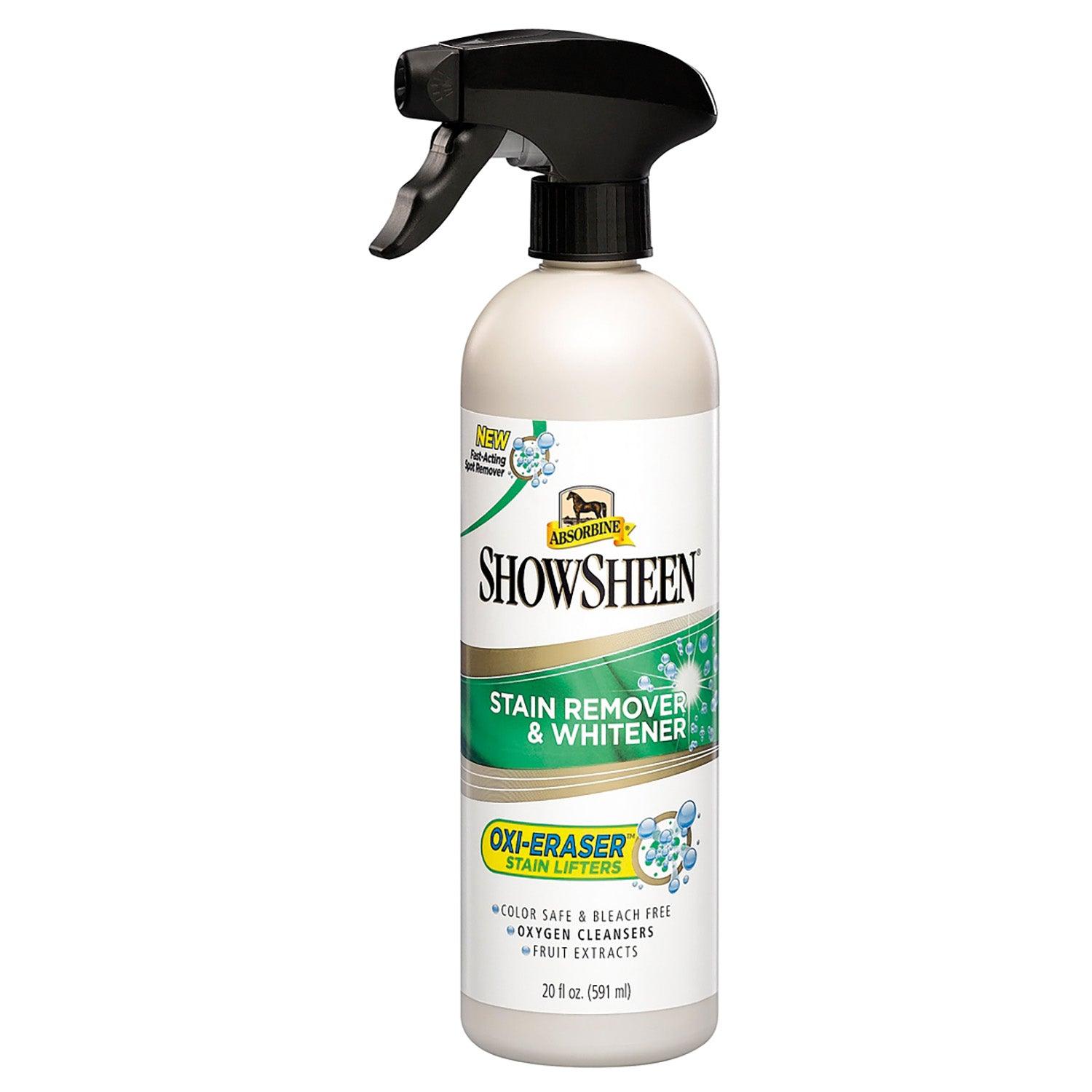 Absorbine Showsheen Stain Remover & Whitener Spray 591ml - Ormskirk Pets