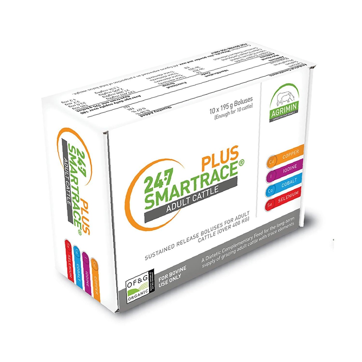 Agrimin 24-7 Smartrace Plus Adult Cattle 10 Pack - Ormskirk Pets