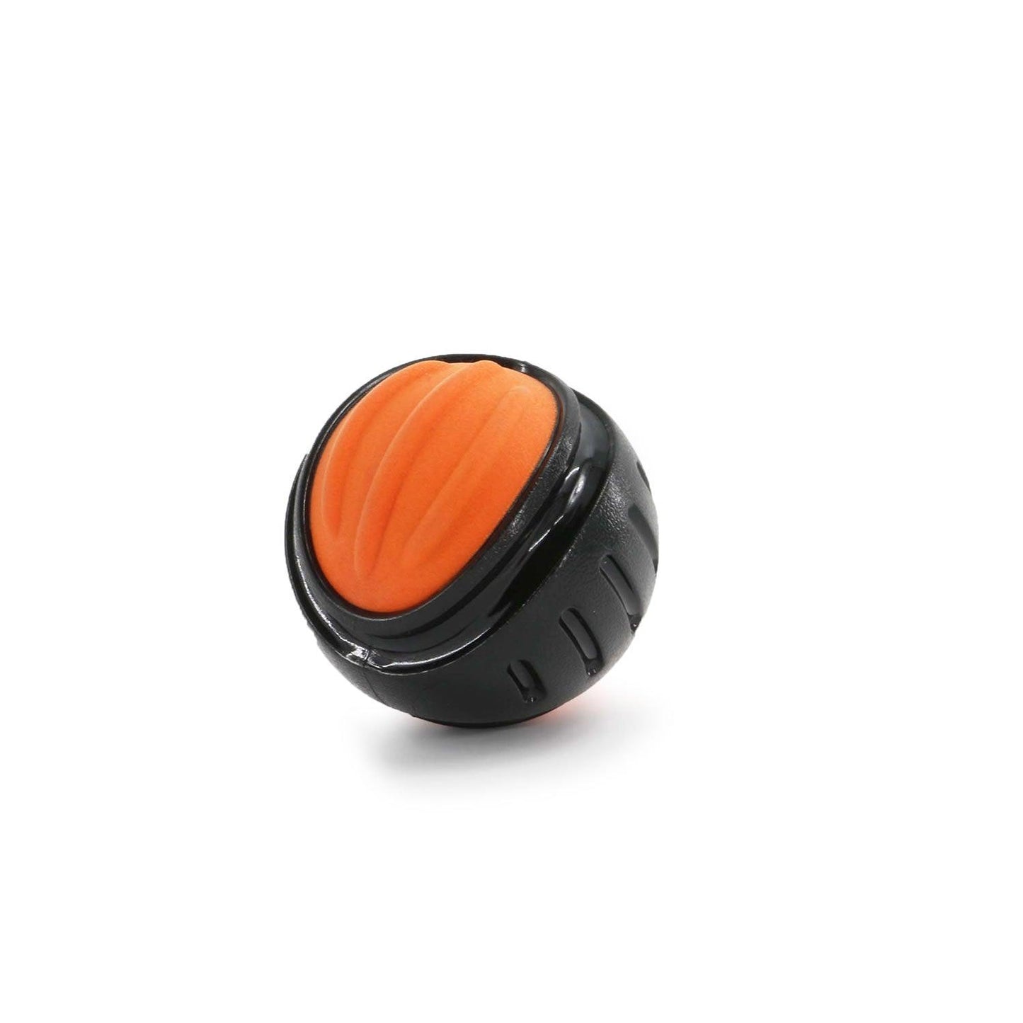 Ancol Jawables Tough Ball 11cm Black / Orange - Ormskirk Pets