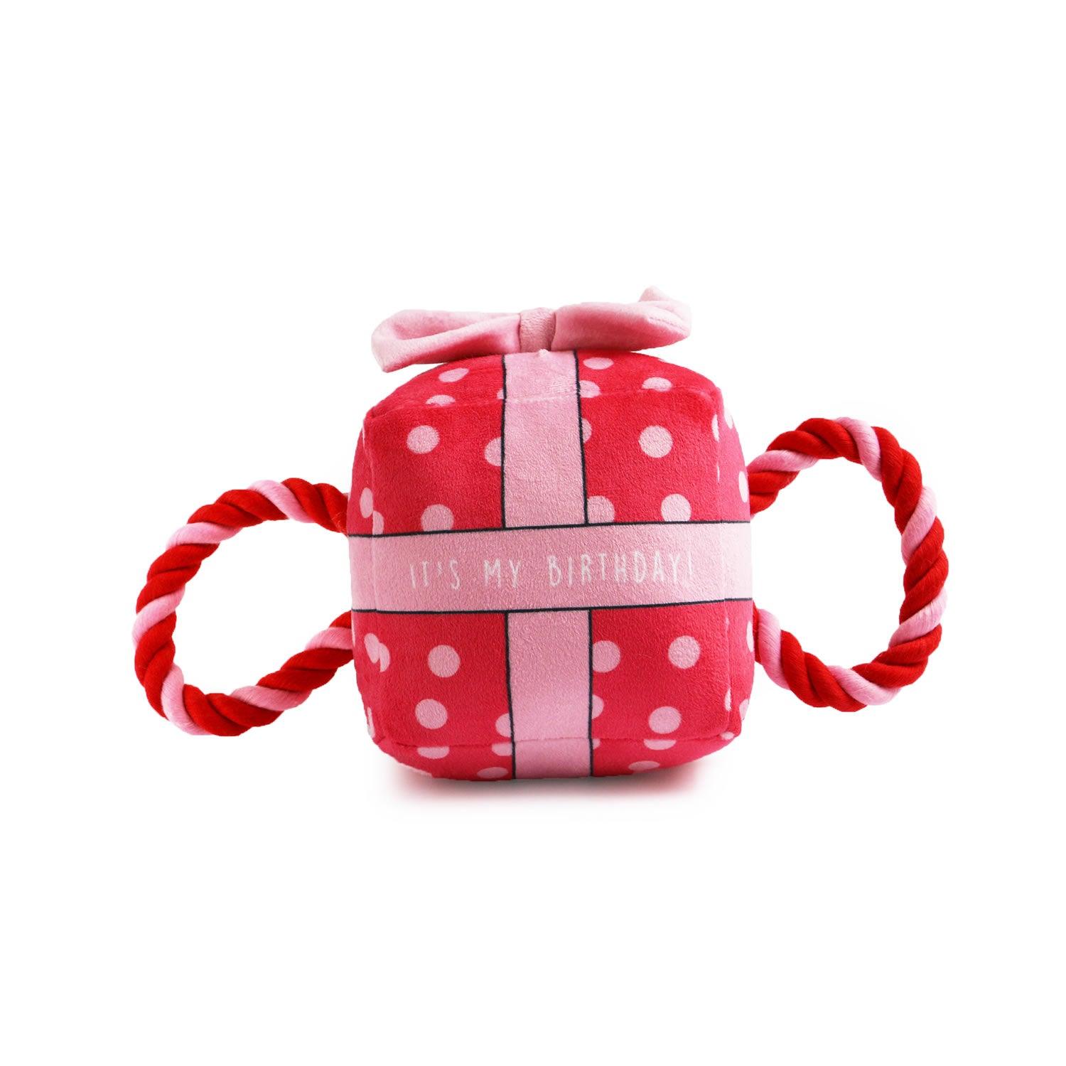 Ancol Pawty Time Birthday Present Pink 20cm - Ormskirk Pets