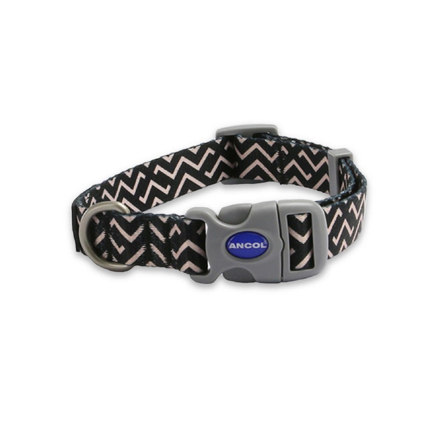 Ancol Soho Pet Collar Zig Zag 30cm - 50cm - Ormskirk Pets