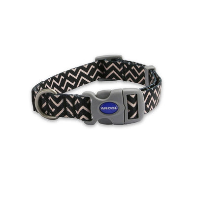 Ancol Soho Pet Collar Zig Zag 30cm - 50cm - Ormskirk Pets