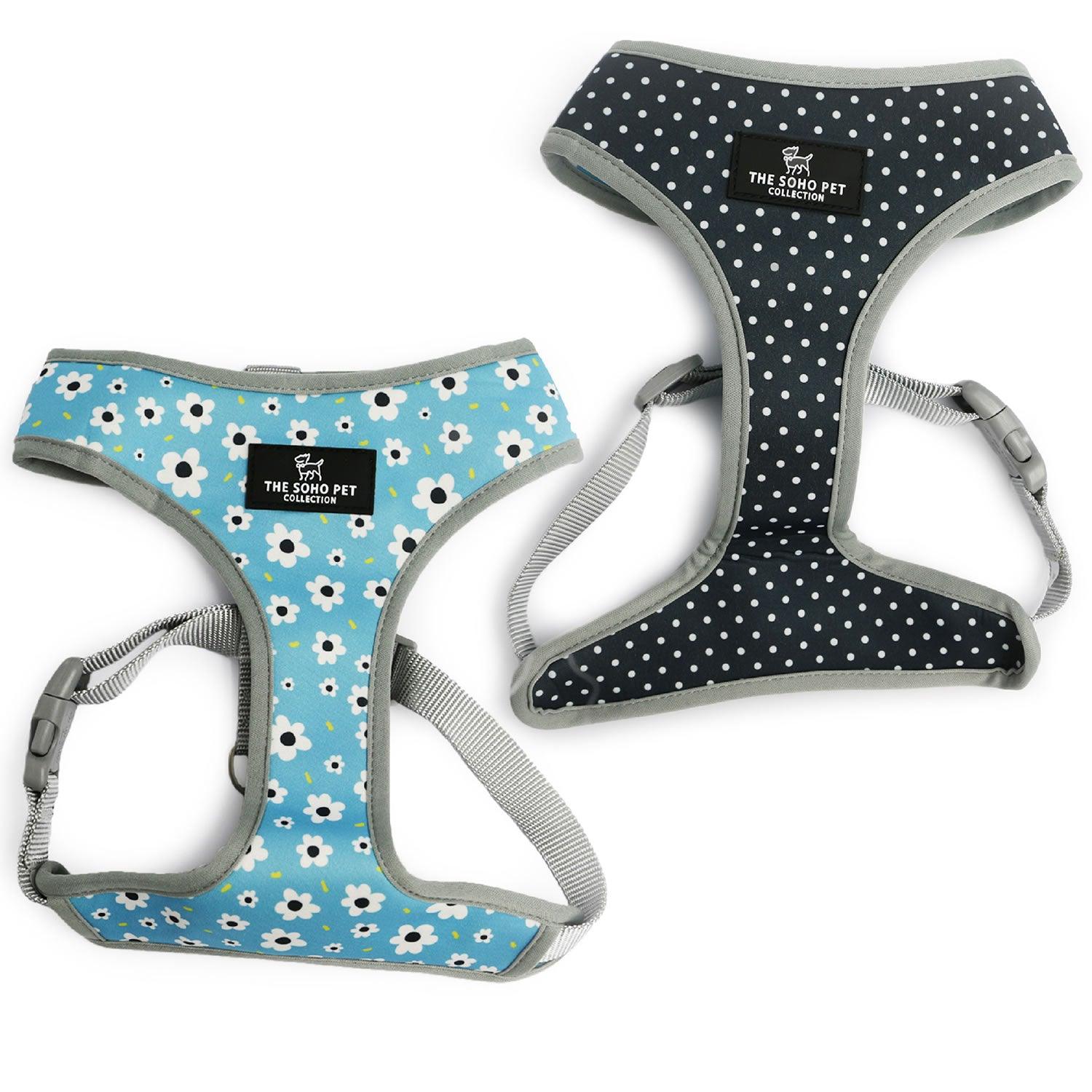 Ancol Soho Pet Harness Daisy/Polka Dot Xsmall (23 - 38cm) - Ormskirk Pets