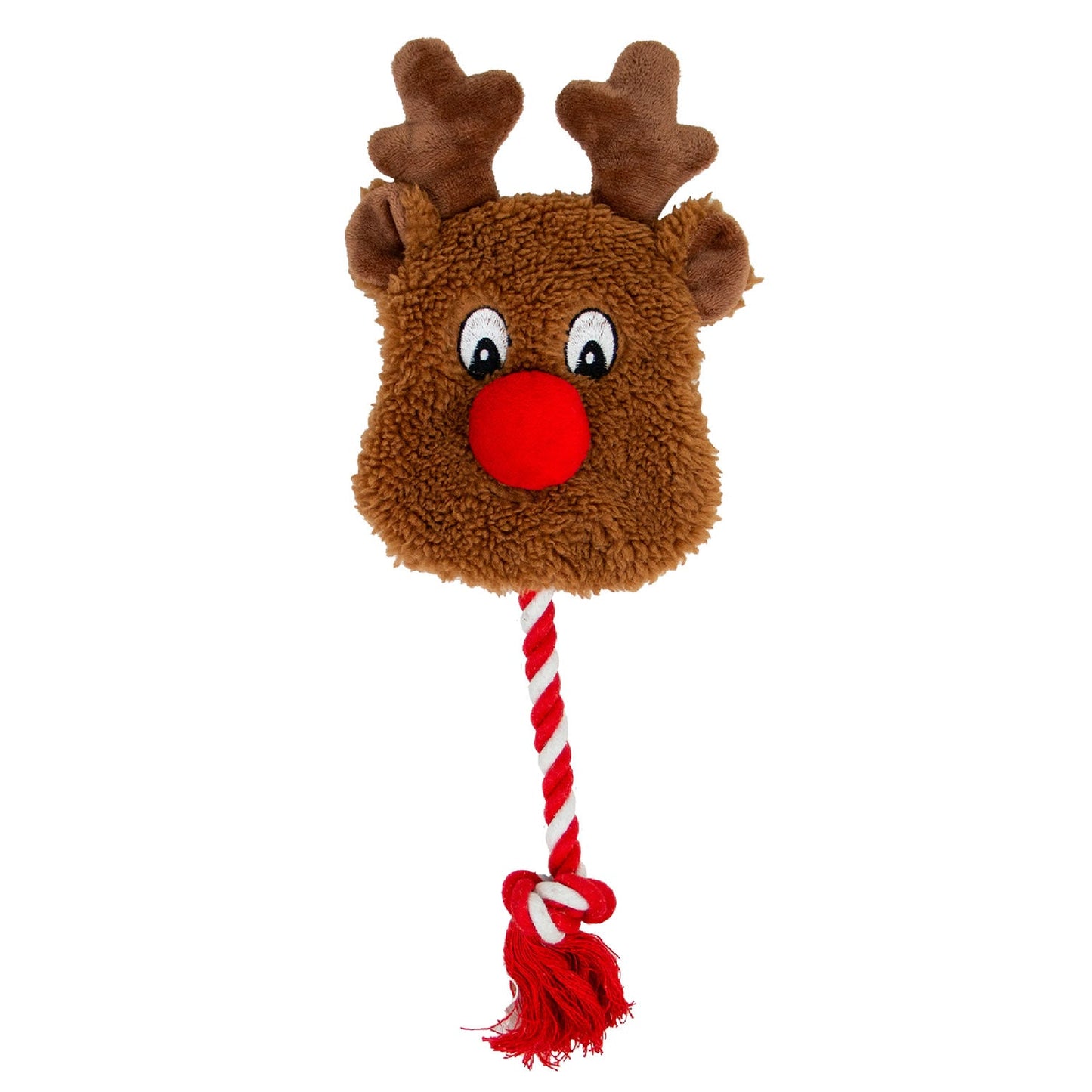 ANCOL ROPEY RUDOLF CHRISTMAS DOG TOY