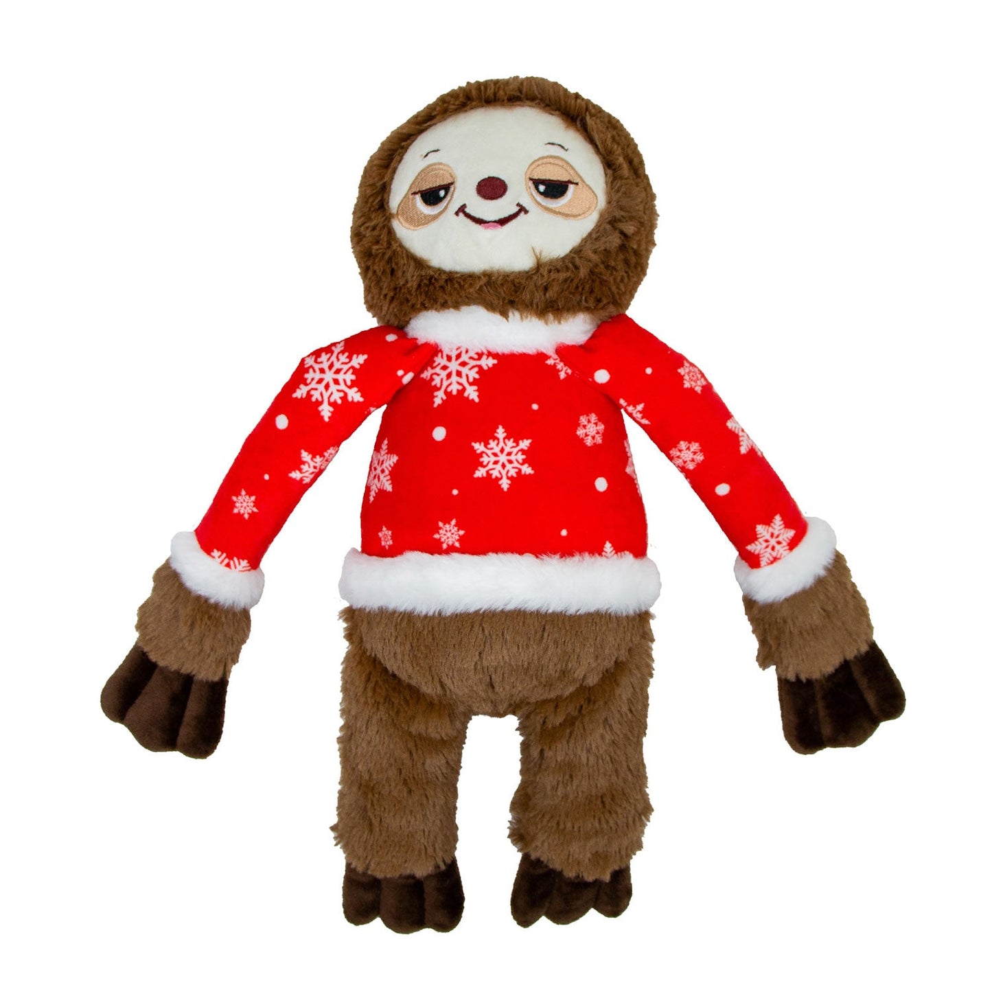 ANCOL SIMON SLOTH CHRISTMAS DOG TOY