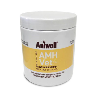 Aniwell Amh Vet (Active Manuka Honey) Cream 500g - Ormskirk Pets