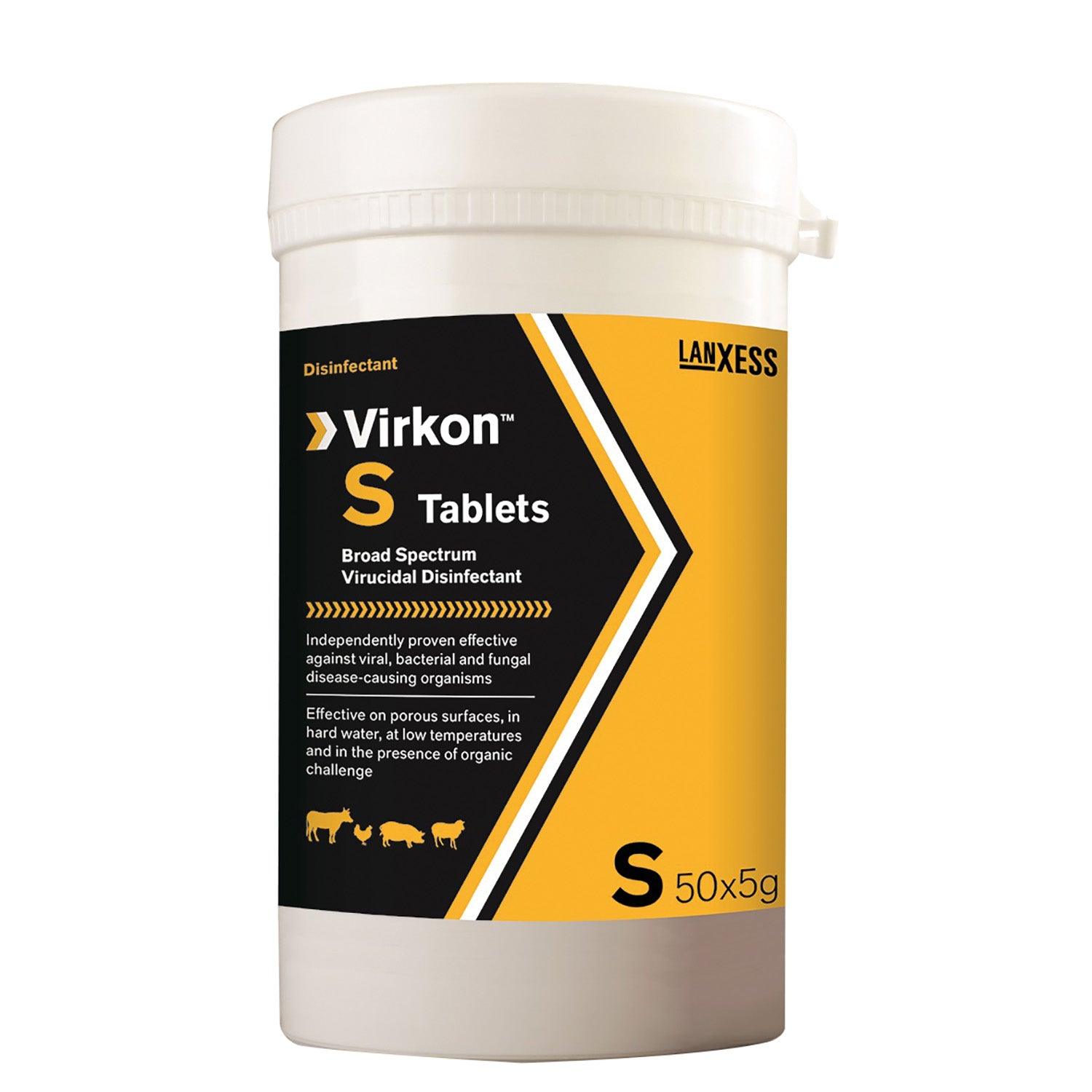 Virkon S Tablets 50x5g Pack - Ormskirk Pets