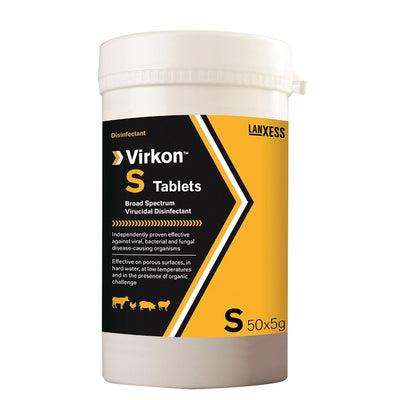 Virkon S Tablets 50x5g Pack - Ormskirk Pets