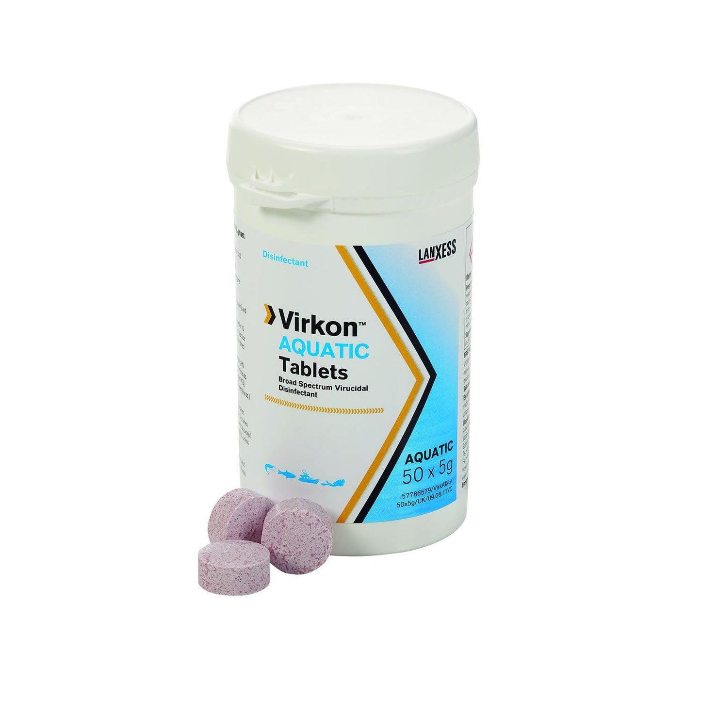 Virkon Aquatic Tablets 12 x 50 x 5g - Ormskirk Pets