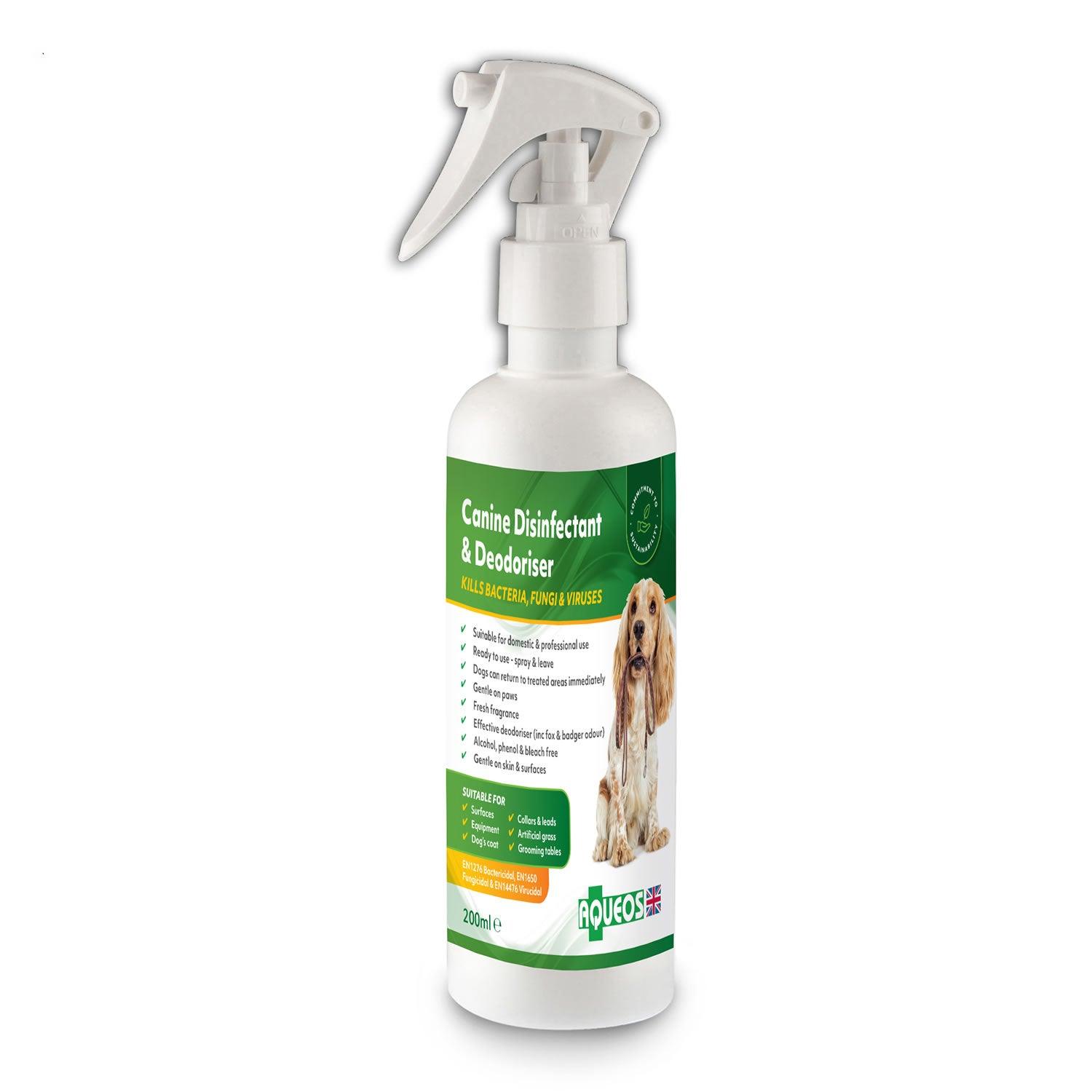 AQUEOS CANINE DISINFECTANT & DEODORISER - Ormskirk Pets