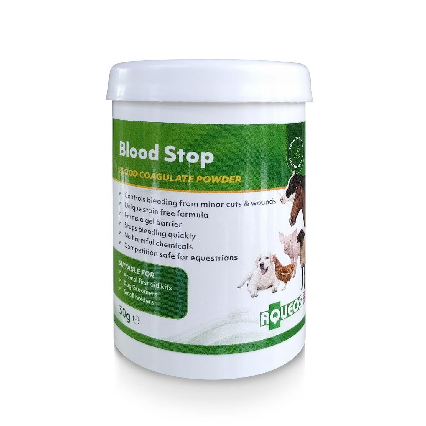 AQUEOS BLOOD STOP 30 GM