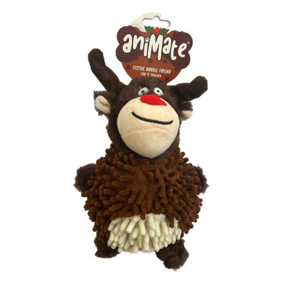 Christmas aniMate Noodle Reindeer, 10"