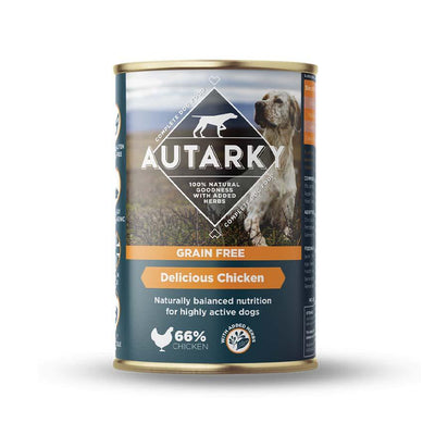 Autarky Adult Dog Grain Free Chicken 12 x 395g - Ormskirk Pets