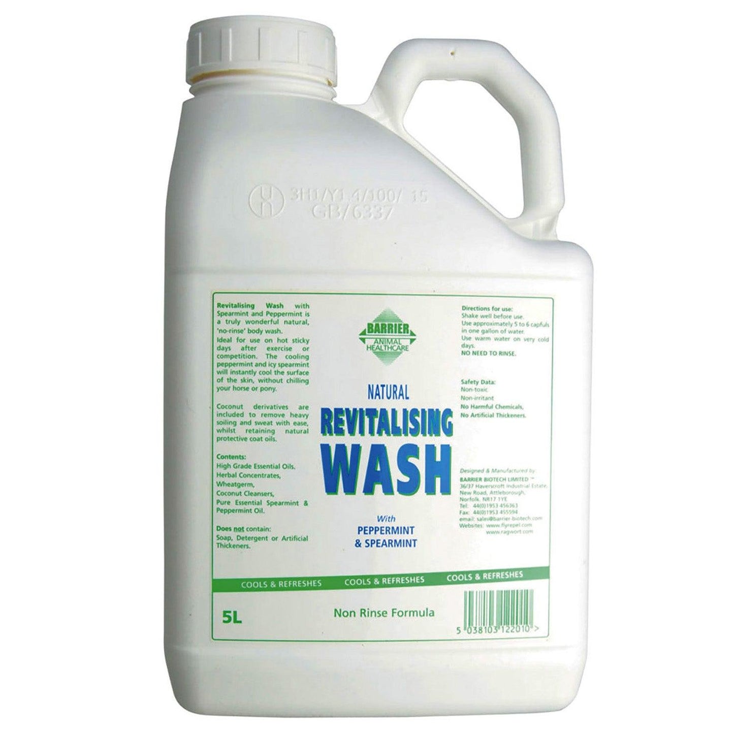 Barrier Revitalising Wash 5ltr - Ormskirk Pets