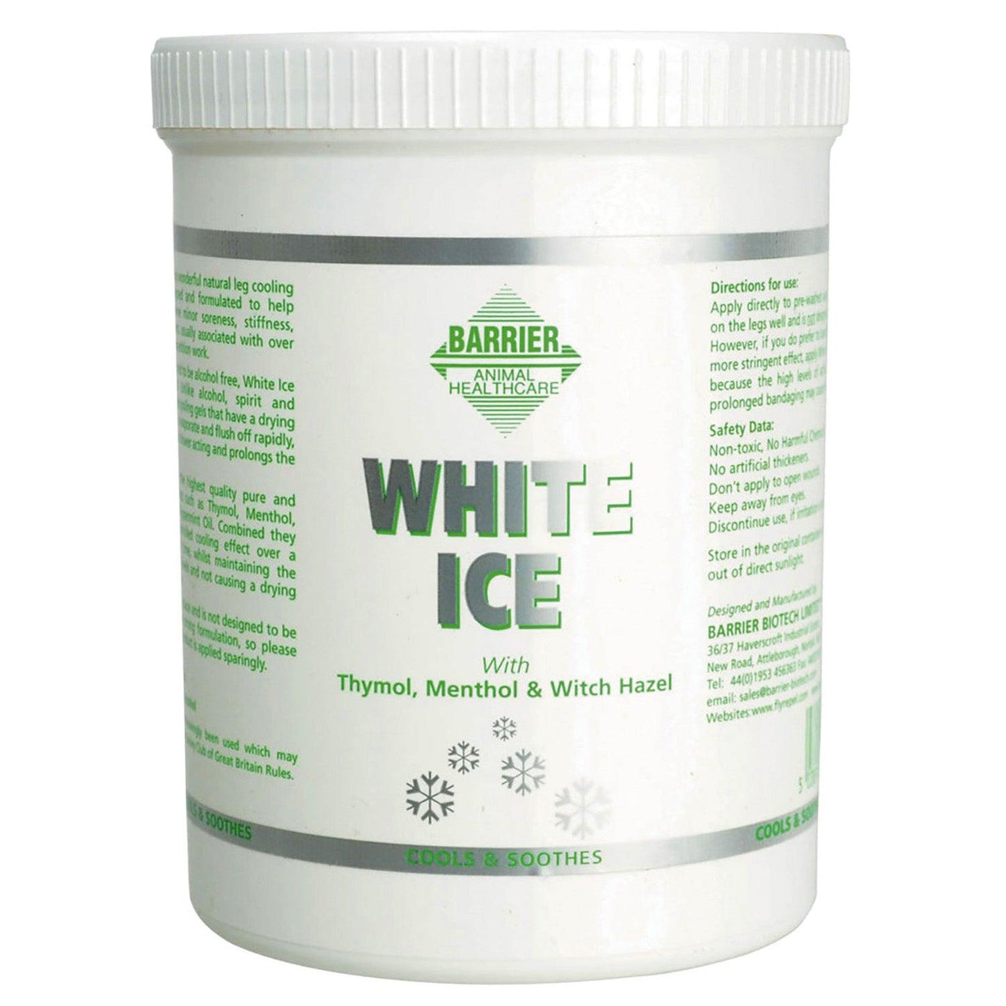 Barrier White Ice 1ltr - Ormskirk Pets