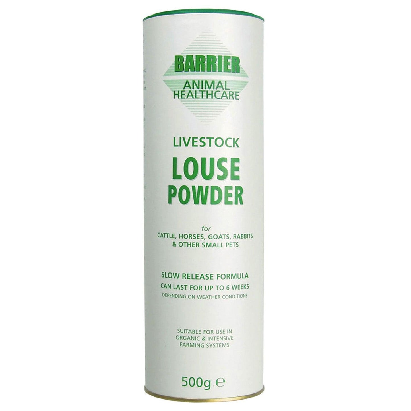 Barrier Livestock Louse Powder 500g Shaker - Ormskirk Pets