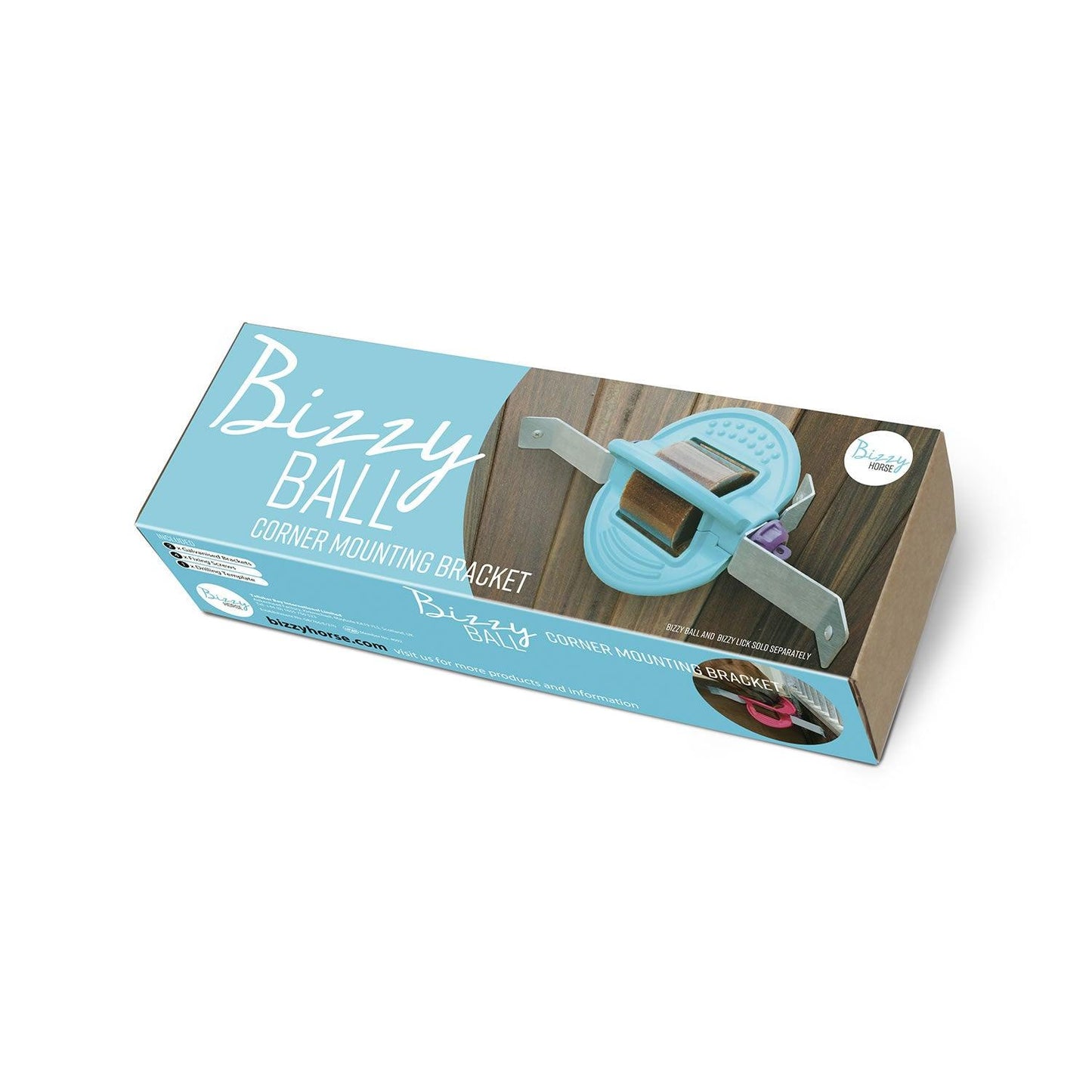 Bizzy Horse Ball Corner Mounting Bracket - Ormskirk Pets