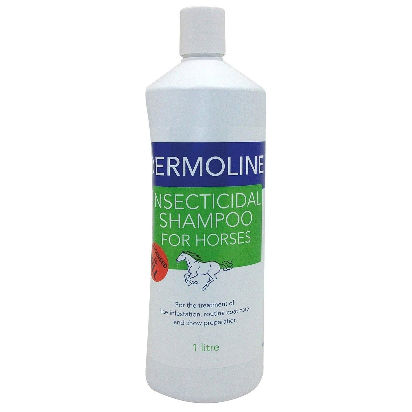 Dermoline Insect Shampoo For Horses 1ltr - Ormskirk Pets