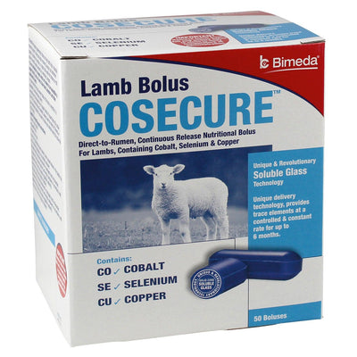 Bimeda Cosecure Lamb Bolus 50 Pack - Ormskirk Pets