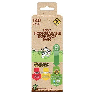 Bags on board Refill Bags 100% Biodegradable, 140's