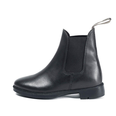 Brogini Pavia Piccino Yr Jodhpur Boots Child Black Size 28 (10) - Ormskirk Pets