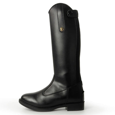 Brogini Modena Piccino Easy-Care Yr Boots Childs Size 34 (1.5) Black - Ormskirk Pets