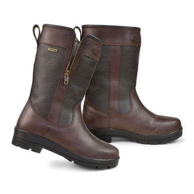 Brogini Abruzzo Mid-Calf Country Boot 36 (3.5) Brown - Ormskirk Pets