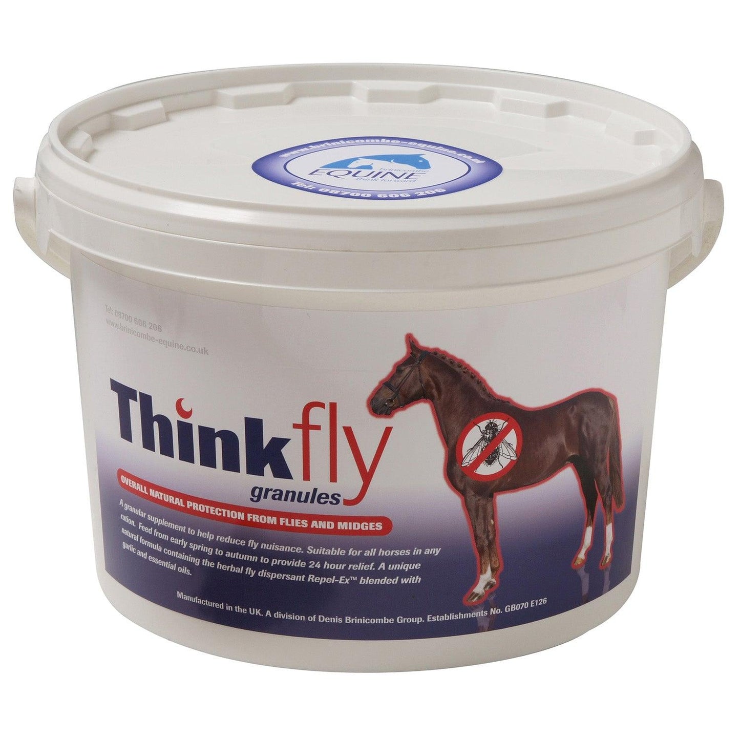 Brinicombe Think Fly Granules 4Kg - Ormskirk Pets