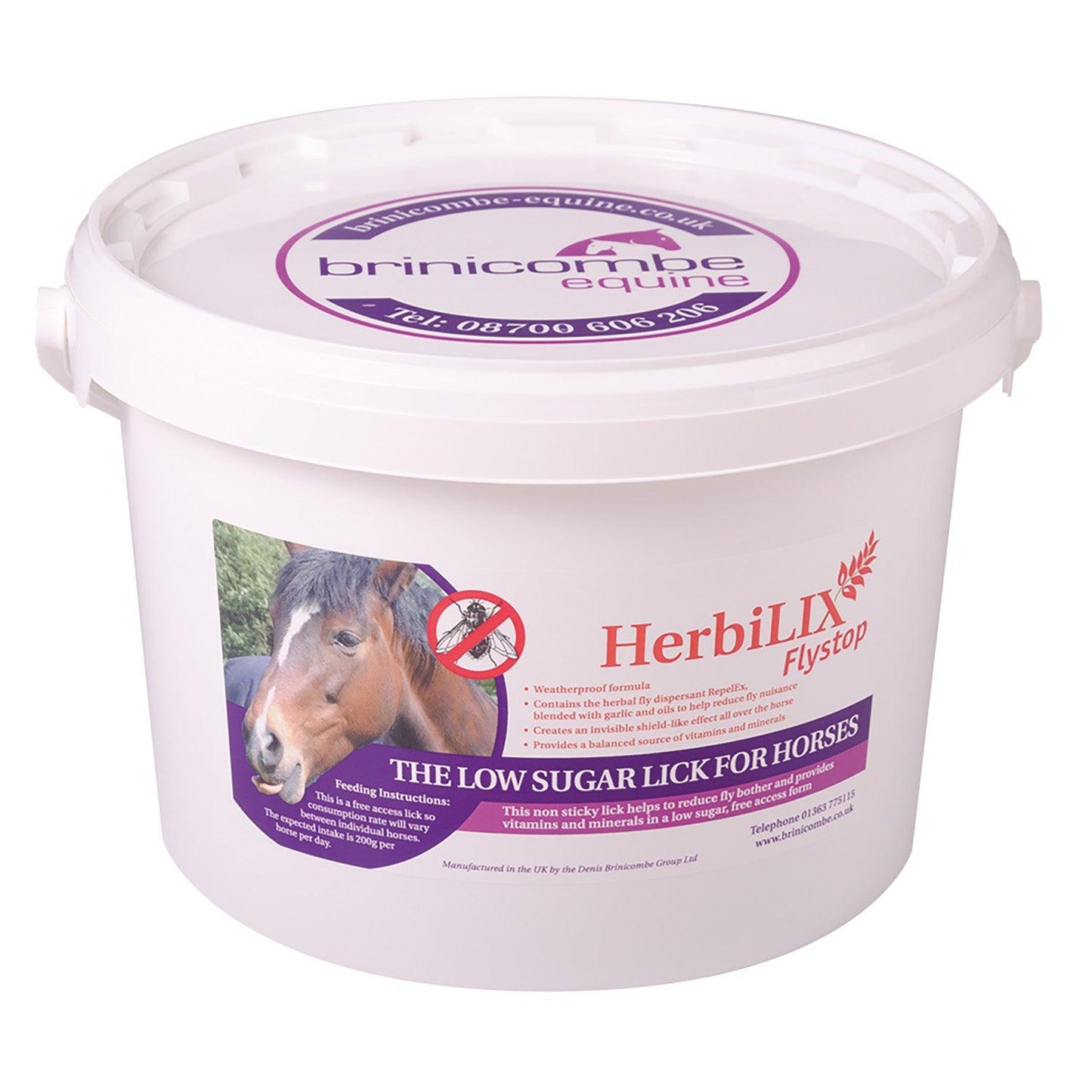 Brinicombe Herbilix 8Kg Flystop - Ormskirk Pets