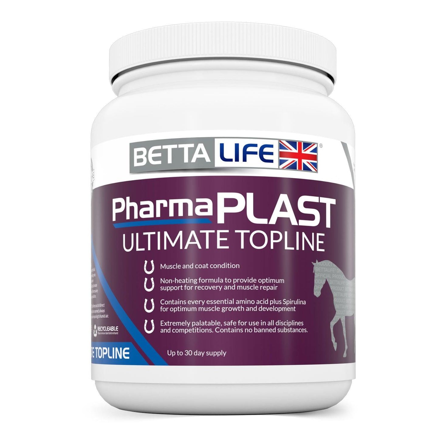 Bettalife Pharmaplast Ultimate Topline 750g - Ormskirk Pets