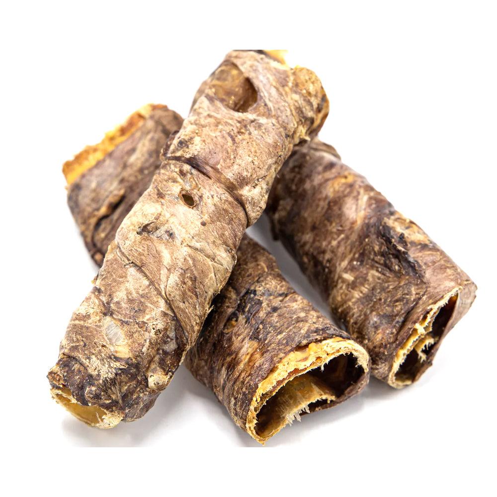 Buffalo Wrapped Trachea Natural Dog Treats 1kg Bulk Bag - Ormskirk Pets