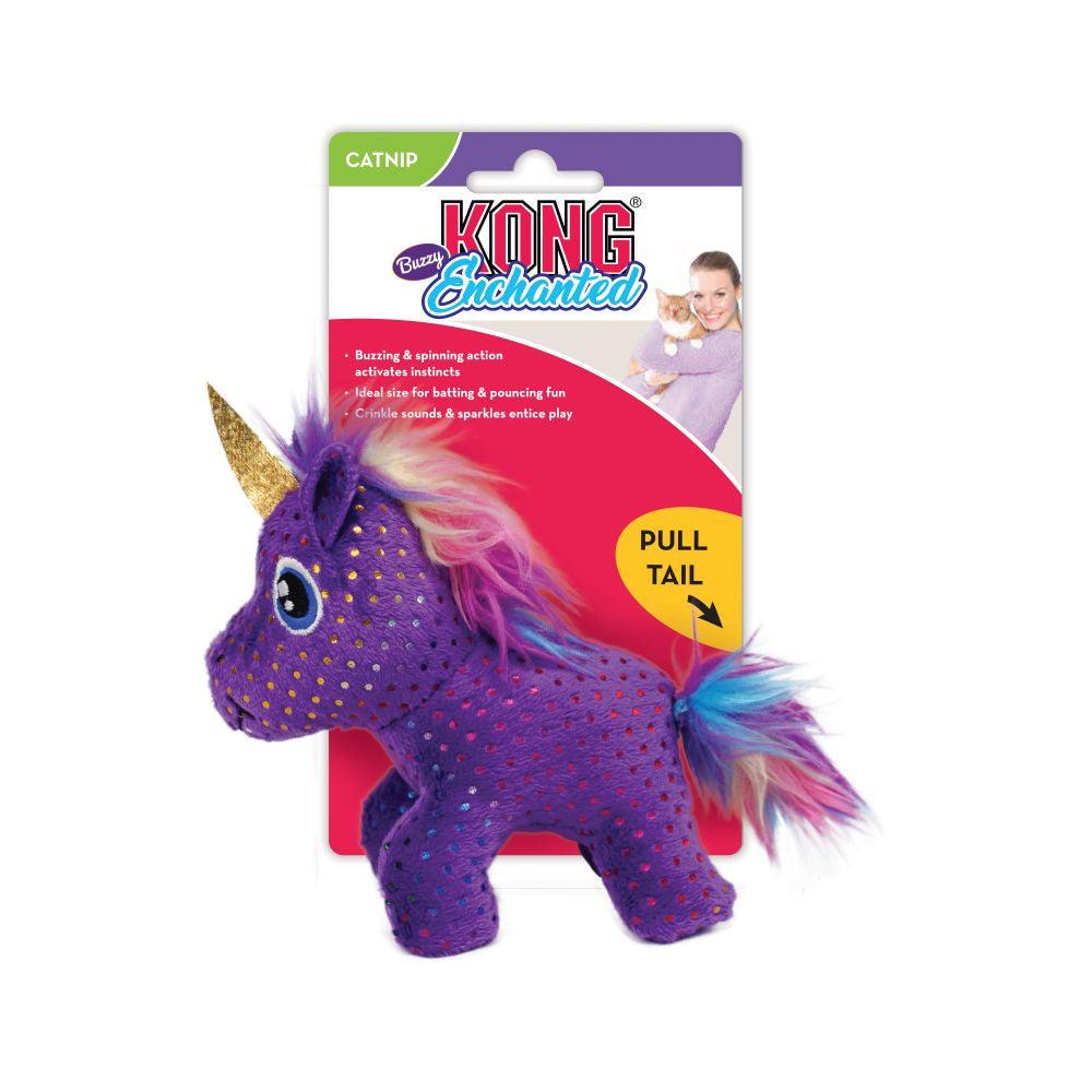 KONG Enchanted Buzzy Unicorn - Ormskirk Pets