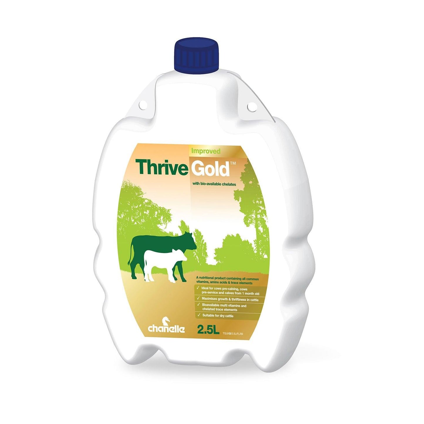 Chanelle Thrive Gold 2.5ltr - Ormskirk Pets