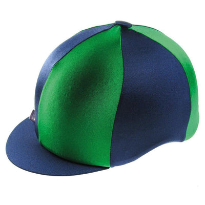 Capz Two-Tone Cap Cover Lycra Navy/Emerald - Ormskirk Pets