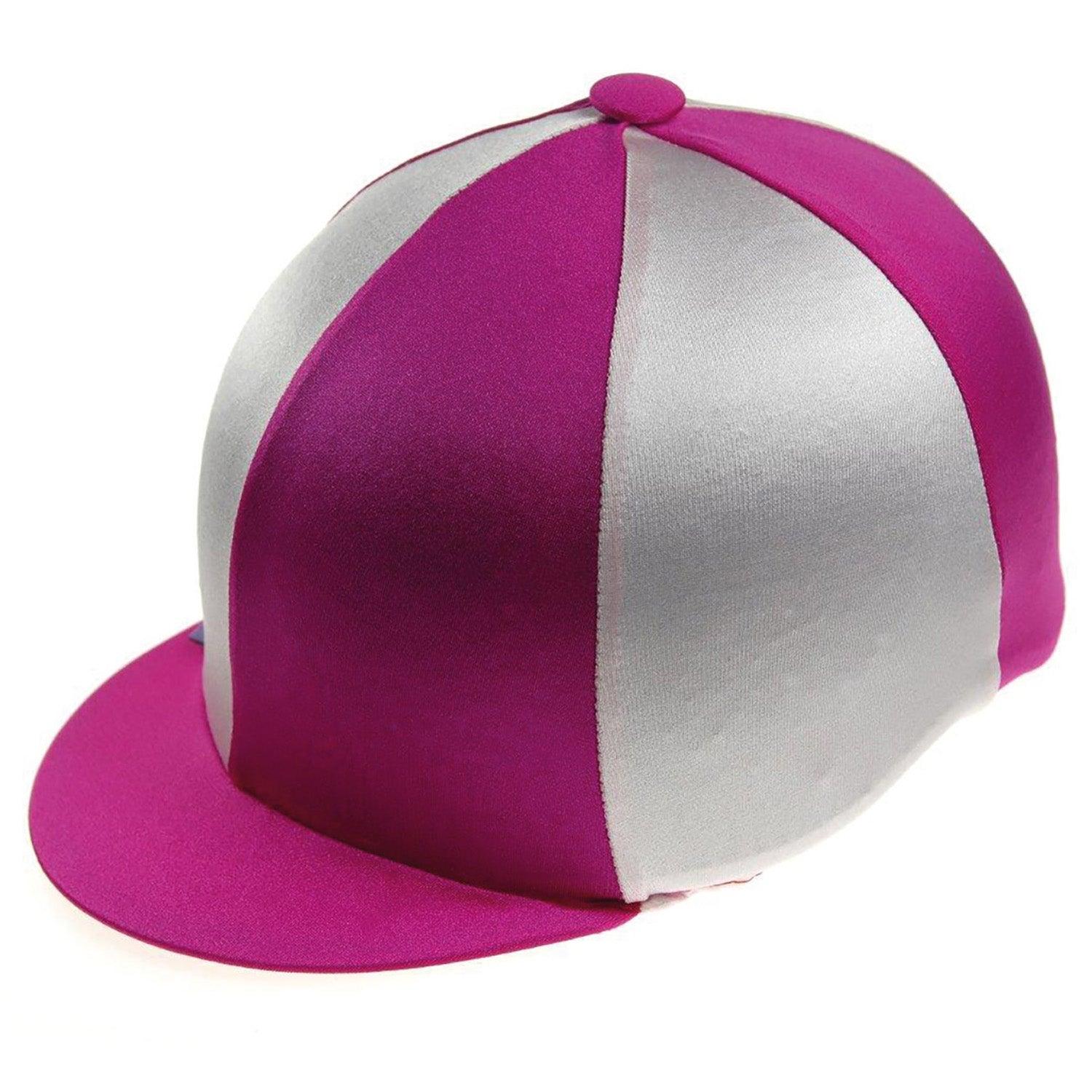 Capz Two-Tone Cap Cover Lycra Pale Pink/Cerise - Ormskirk Pets