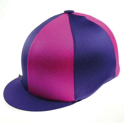 Capz Two-Tone Cap Cover Lycra Purple/Cerise - Ormskirk Pets