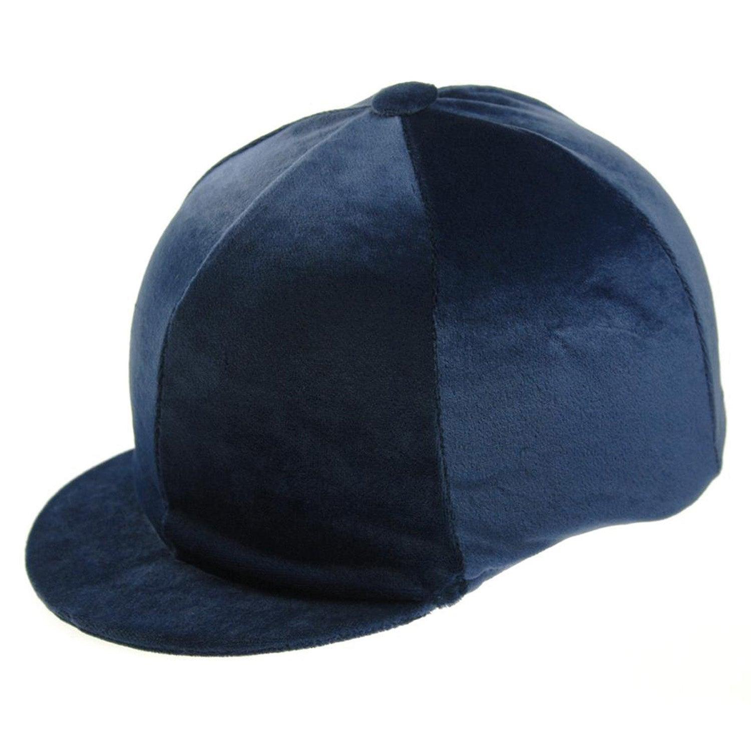 Capz Plain Cap Cover Velour Navy - Ormskirk Pets