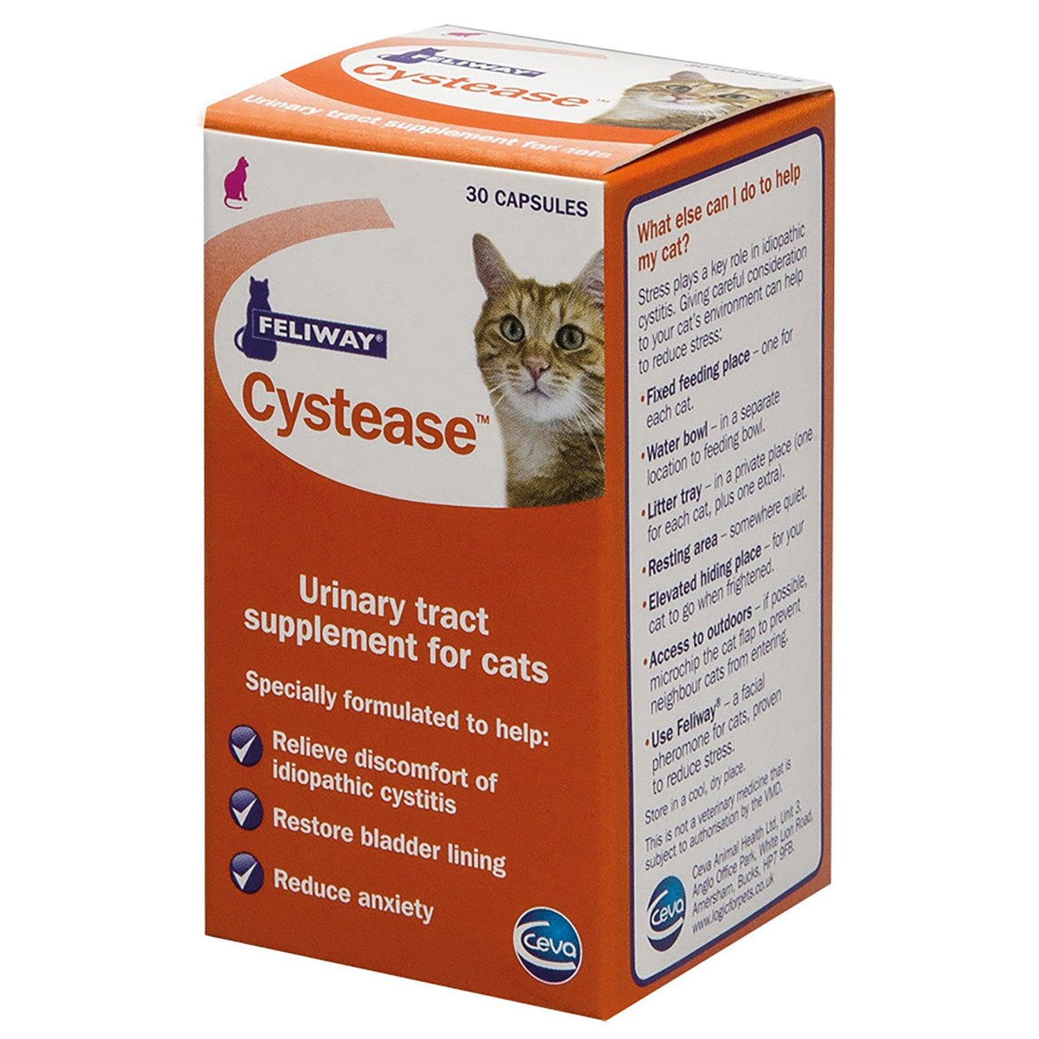 Feliway Cystease 30 Pack - Ormskirk Pets