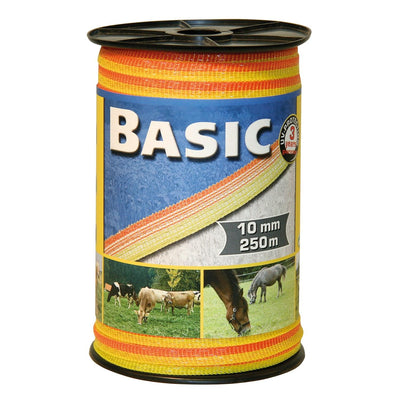 CORRAL BASIC FENCING TAPE 250M X 10MM - Ormskirk Pets