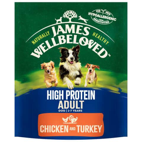 James Wellbeloved Dog Adult High Protein Chicken & Turkey 1.4KG - Ormskirk Pets