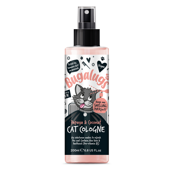 Bugalugs Papaya & Coconut Cat Cologne, 200ML