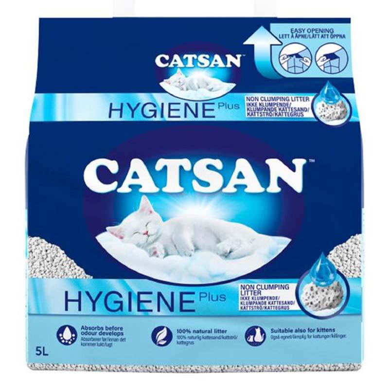 Catsan Hygiene Non-Clumping Odour Control Cat Litter 5ltr - Ormskirk Pets