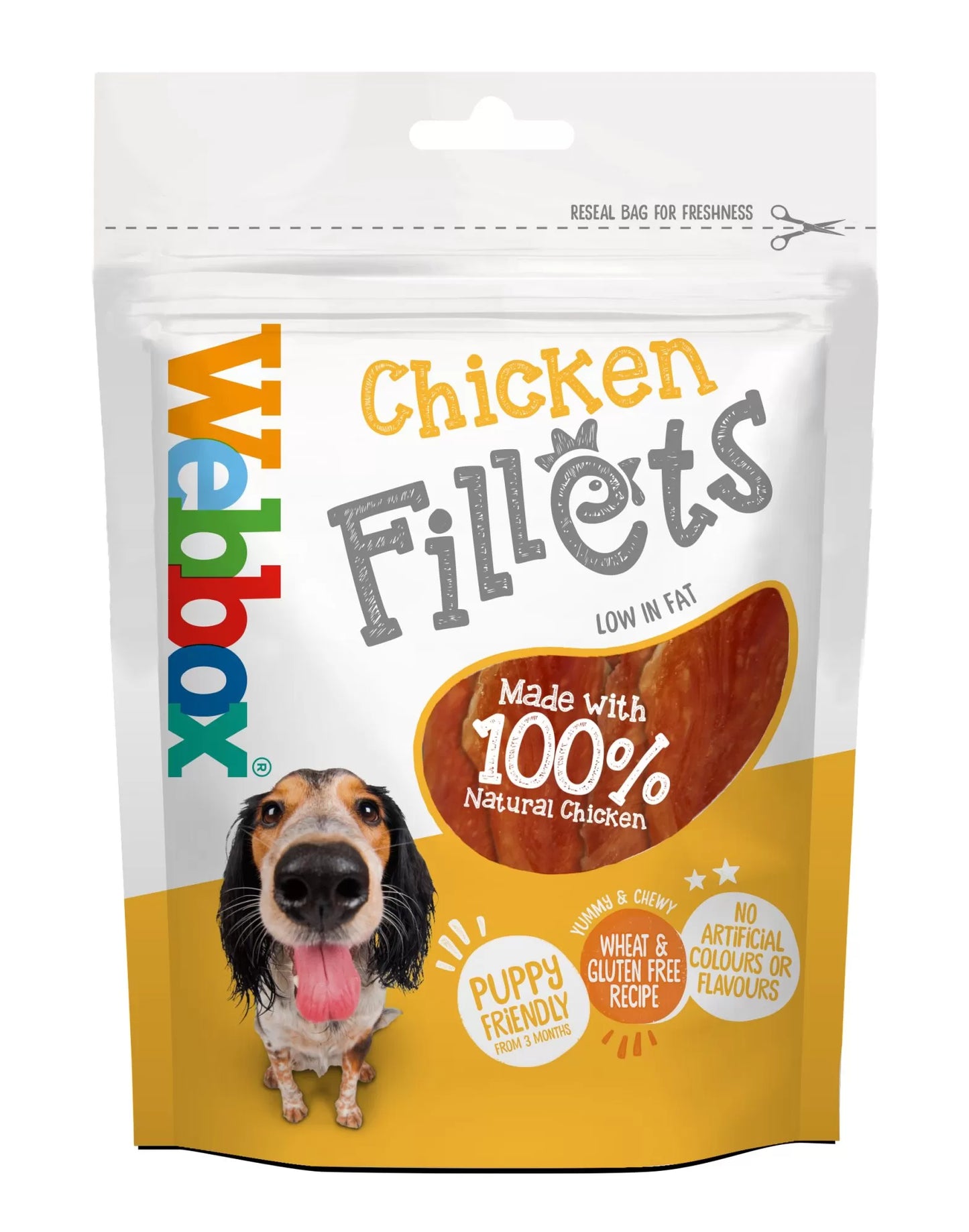 Webbox Chicken Fillets 90G