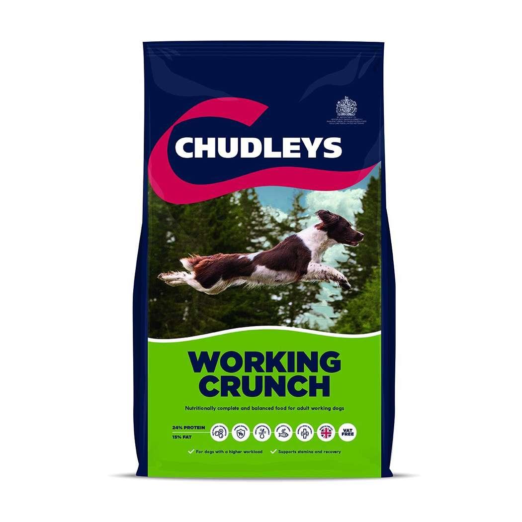 Chudleys Working Crunch 14kg - Ormskirk Pets