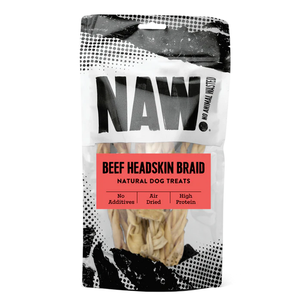 NAW Beef Braided Headskin, 100G