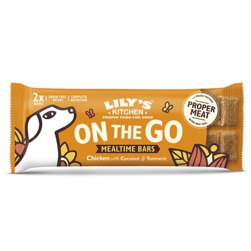 Lily's Kitchen Dog On The Go Chicken Mealtime Bars 40g - Ormskirk Pets