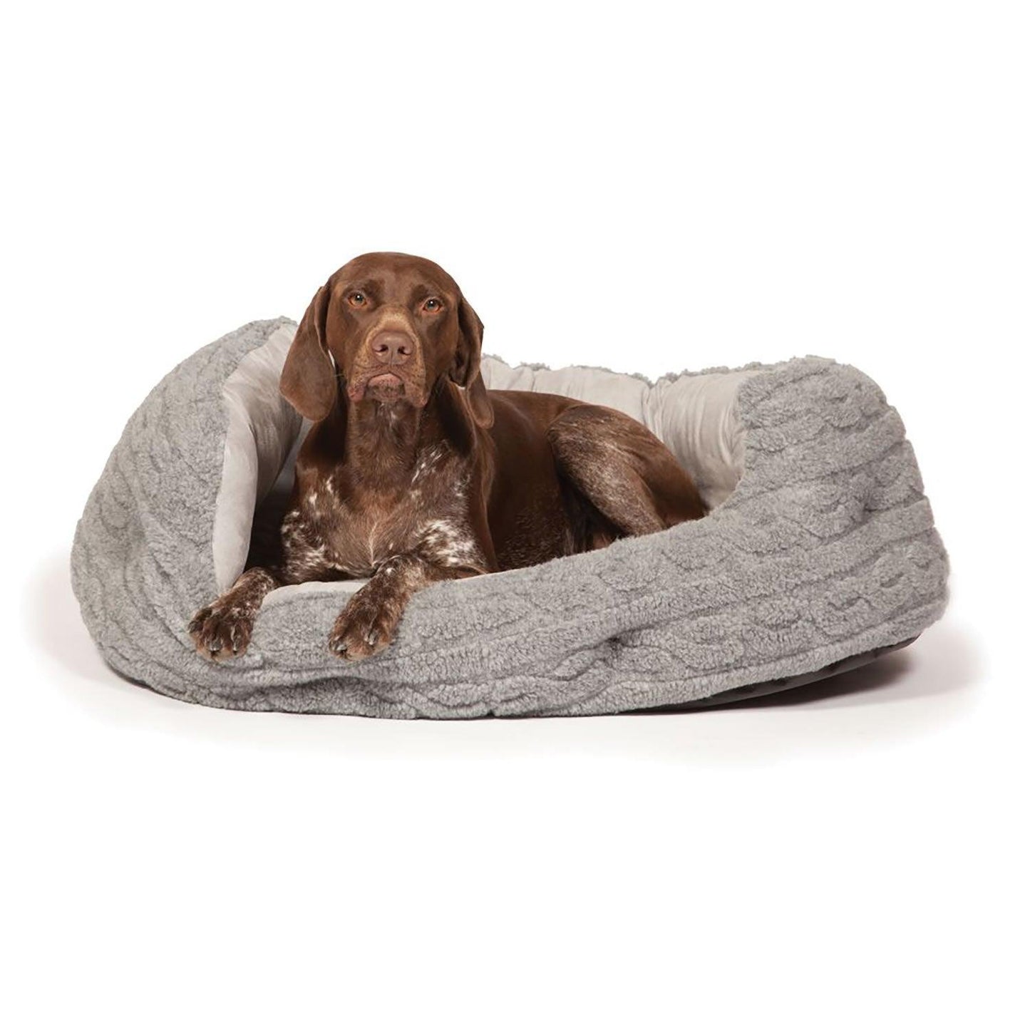 Danish Design Bobble Deluxe Slumber Bed 40" (101 Cm) Pewter - Ormskirk Pets