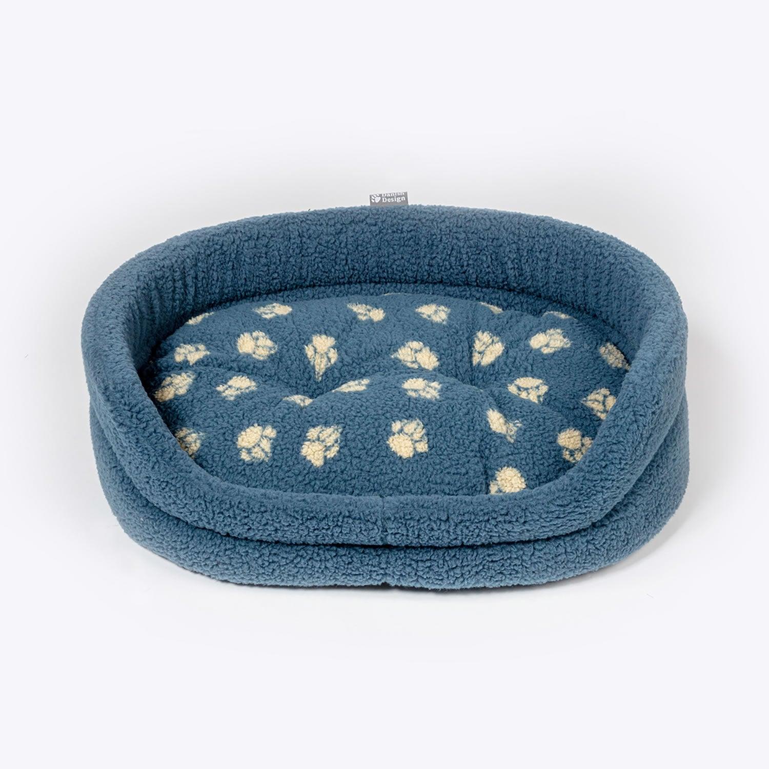 DANISH DESIGN HARBOUR PAW FLEECE SLUMBER BED - Ormskirk Pets