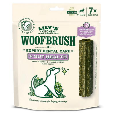 Lily's Kitchen Woofbrush Dental Gut Health Medium 196g - Ormskirk Pets