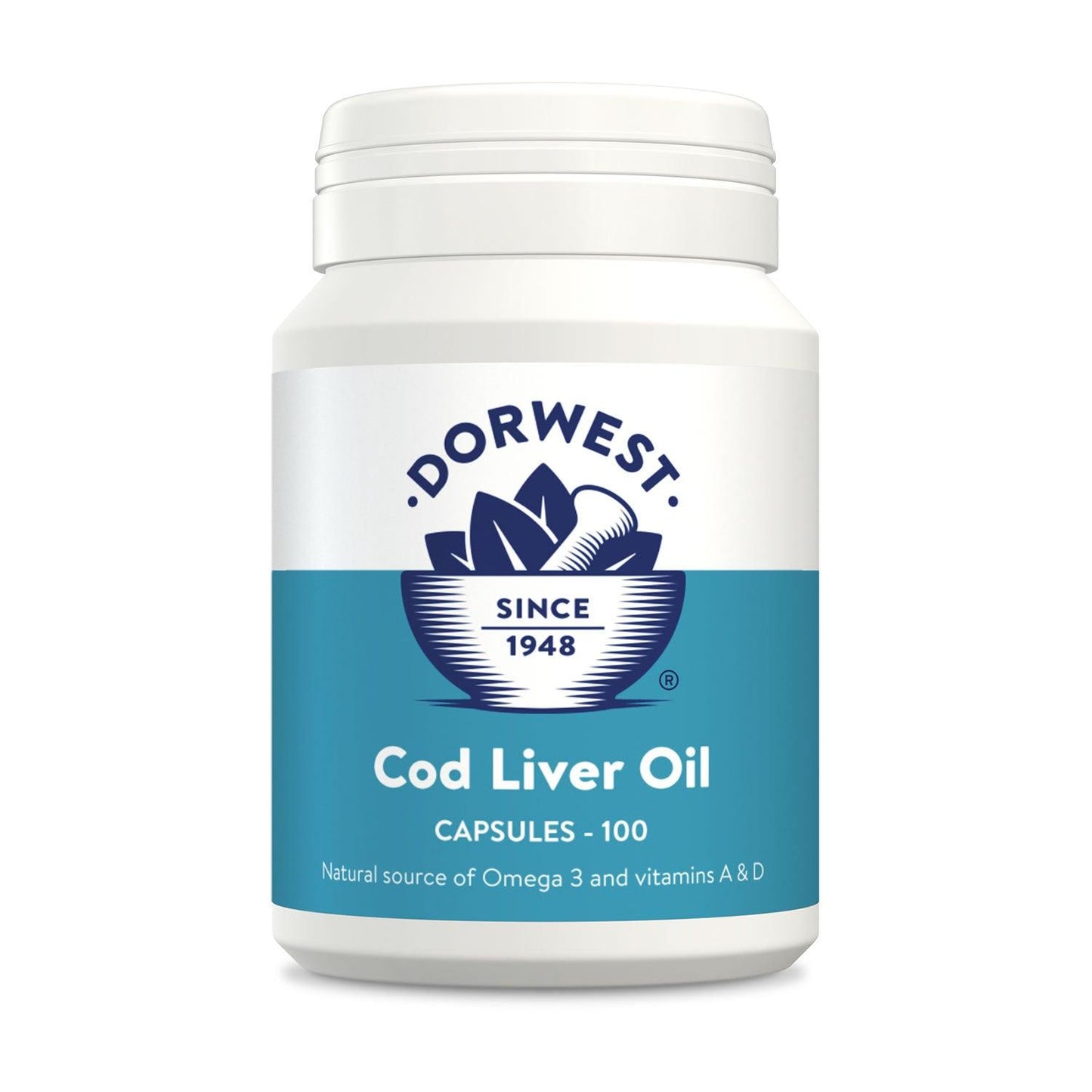 Dorwest Herbs Cod Liver Oil 100G - Ormskirk Pets